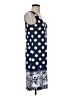 Tango Mango 100% Polyester Polka Dots Blue Casual Dress Size S - photo 4