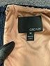 Greylin 100% Polyester Tweed Black Blue Cocktail Dress Size M - photo 6