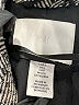 H&M 100% Polyester Tweed Gray Coat Size S - photo 6