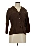 Carlisle 100% Acetate Brown Blazer Size 8 - photo 1