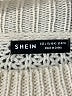 Shein 100% Acrylic Stripes Ivory Pullover Sweater Size 8 - 10 - photo 7