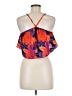 Shein 100% Polyester Orange Sleeveless Blouse Size 6 - photo 2