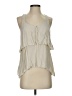 BCBGeneration 100% Rayon Ivory Sleeveless Blouse Size S - photo 1