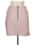 Shinestar Solid Pink Casual Skirt Size L - photo 2