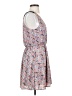 Lush 100% Polyester Paisley Blue Casual Dress Size S - photo 4