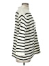 New Directions Stripes Ivory Turtleneck Sweater Size L - photo 4