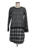 Soft Joie Plaid Gray Casual Dress Size M - photo 1