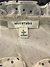 Max Studio 100% Polyester Ivory Sleeveless Blouse Size L - photo 7