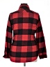 Ci Sono Plaid Red Long Sleeve Blouse Size XL - photo 2