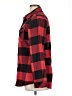 Ci Sono Plaid Red Long Sleeve Blouse Size XL - photo 5