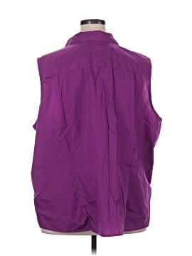 Chemise Femme Basic Editions - Taille Plus 16W - Beige Clair - Manches Courtes