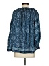 Omika 100% Modal Blue Teal 3/4 Sleeve Blouse Size S - photo 2