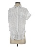 Vixbe Polka Dots White Short Sleeve Blouse Size S - photo 1