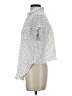 Vixbe Polka Dots White Short Sleeve Blouse Size S - photo 5