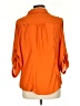 Elementz 100% Polyester Orange 3/4 Sleeve Blouse Size L - photo 2