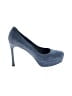 Yves Saint Laurent Blue Heels Size EU 40 - photo 1