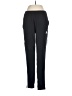 Adidas 100% Polyester Solid Black Track Pants Size M - photo 1