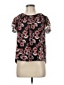 Assorted Brands Black Short Sleeve Blouse Size M - photo 1