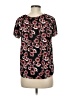 Assorted Brands Black Short Sleeve Blouse Size M - photo 2