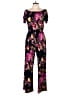 Beacon Print Black Jumpsuit Size L - photo 1