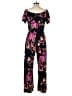 Beacon Print Black Jumpsuit Size L - photo 2
