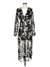 Atmosphere 100% Polyester Black Kimono Size 4 - photo 1