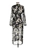 Atmosphere 100% Polyester Black Kimono Size 4 - photo 2