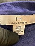 H By Halston 100% Polyester Solid Blue Casual Dress Size L - photo 7