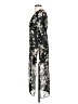 Atmosphere 100% Polyester Black Kimono Size 4 - photo 5