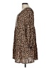 Unbranded Animal Print Brown Casual Dress Size L - photo 5