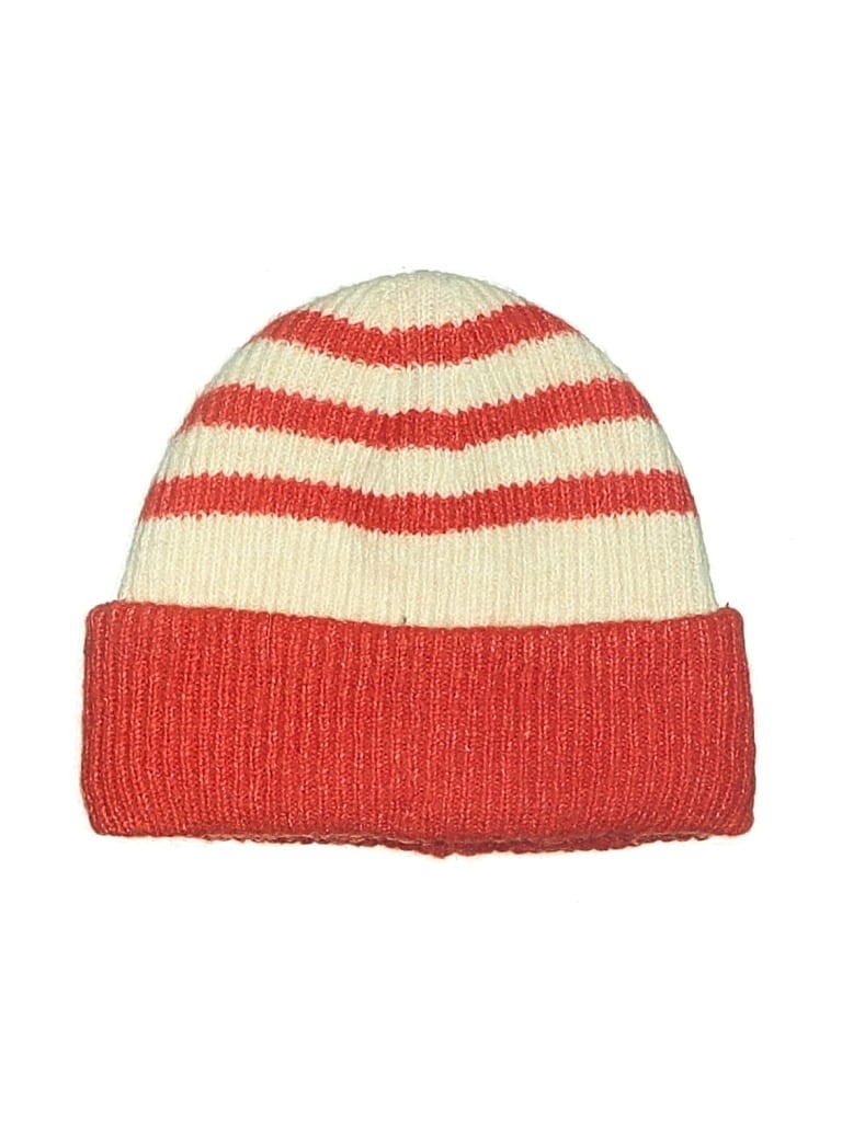 Pre-owned Zara Beanie Hat In Red