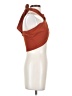 Shein 100% Polyester Orange Brown Sleeveless Top Size 4 - photo 4