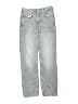 Zara 100% Rubber Silver Gray Jeans Size 9 - 10 - photo 1