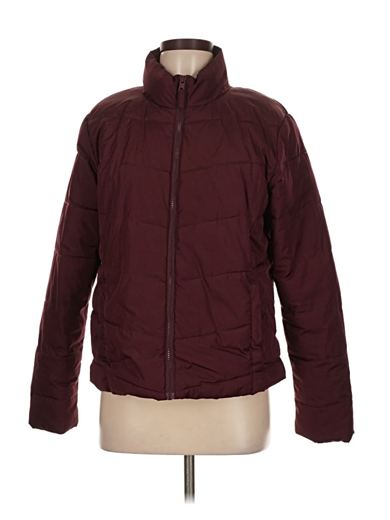 Pre-owned Cole Haan Jacket In Burgundy