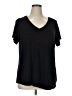 Evri Black Short Sleeve T-Shirt Size 1X - photo 1