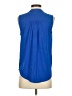 INC International Concepts 100% Polyester Blue Tank Top Size S - photo 2