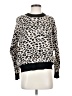 T Tahari Animal Print Ivory Pullover Sweater Size S - photo 1