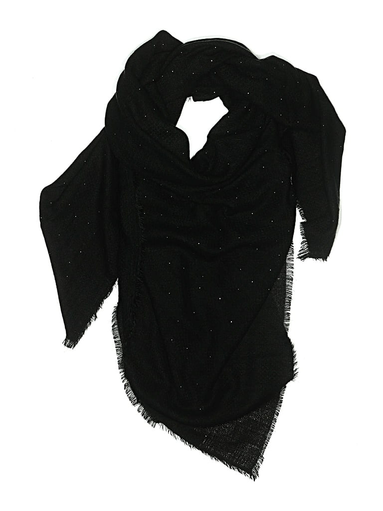 Pre-owned Zara Scarf In Black