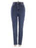 Zara Solid Blue Jeans Size 2 - photo 1