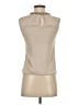 Express 100% Polyester Tan Sleeveless Blouse Size XS - photo 2