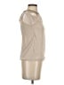 Express 100% Polyester Tan Sleeveless Blouse Size XS - photo 4