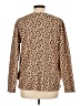 Taylor Joelle Animal Print Tan Pullover Sweater Size L - photo 2