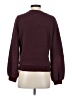 Abercrombie & Fitch 100% Polyester Solid Burgundy Pullover Sweater Size S - photo 2