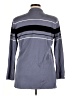 misook Color Block Gray Long Sleeve Blouse Size XL - photo 2