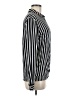 Assorted Brands Stripes Black Long Sleeve Blouse Size M - photo 4