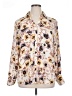 Maurices 100% Polyester Floral Ivory Long Sleeve Blouse Size XL - photo 1