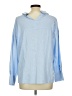 8 Seconds Blue Long Sleeve Button-Down Shirt Size L - photo 2