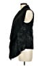 Dylan 100% Polyester Black Faux Fur Vest Size M - photo 5