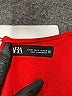 Zara Solid Red Jumpsuit Size M - photo 3