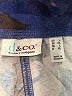 D&Co. Print Blue Active Pants Size L - photo 7